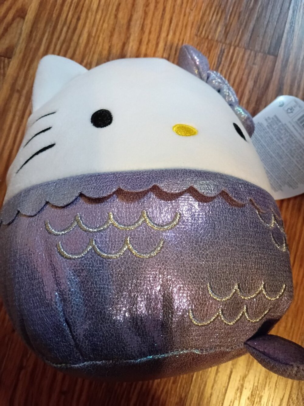 New Squishmallow Hello Kitty mermaid cat plush stuffed toy
